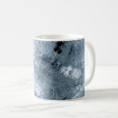 Abstraktes Bild braun und schwarz Kaffeetasse (VorderseiteRechts)