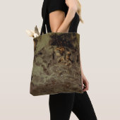 Abstraktes Bild braun und schwarz Tasche (Von Nahem)