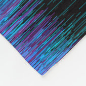 Abstraktes Bild eines glitzernden LED-Bildschirms. Fleecedecke (Ecke)