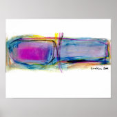 abstraktes Bild Poster (Vorne)