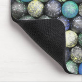 Abstraktes Bild von Planetoiden Mousepad (Ecke)