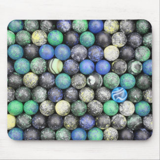 Abstraktes Bild von Planetoiden Mousepad
