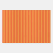 Abstraktes Black Orange Halloween-Geschenk Geschenkpapier Set (Vorderseite 3)