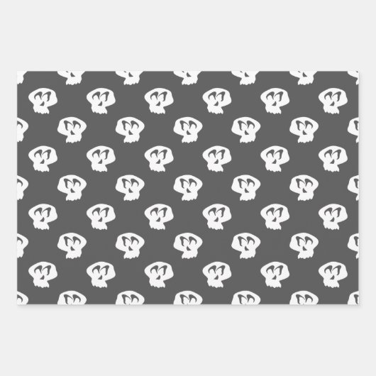 Abstraktes Black Orange Halloween-Geschenk Geschenkpapier Set (Vorderseite)