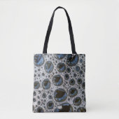 Abstraktes Blasenmuster Tasche (Vorderseite)