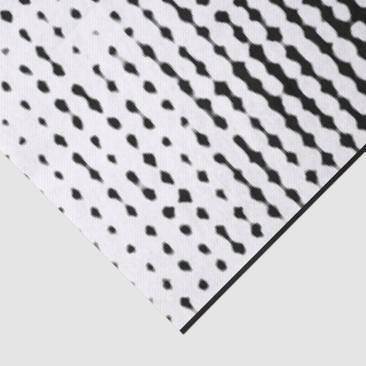 Abstraktes Blatt-Papiertaschentuch Seidenpapier (Ausschnitt)