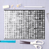 Abstraktes Blatt-Papiertaschentuch Seidenpapier (Handwerk)