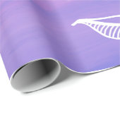 Abstraktes Blattdesign im rosa Hintergrund Geschenkpapier (Rolleneckpunkt)