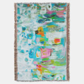 Abstraktes Blau Decke (Vorderseite Vertikal)