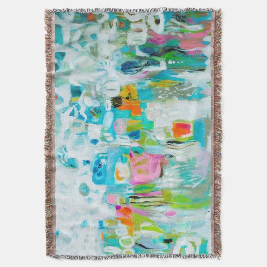 Abstraktes Blau Decke (Vorderseite Vertikal)