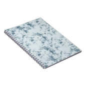 Abstraktes Blau Grunge Notizblock (Rechte Seite)