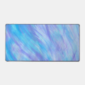 Abstraktes Blau Schreibtischunterlage (Vorderseite)