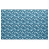 Abstraktes Blau und Weiß Stoff (Fat Quarter (45,7 x 55,9 cm))