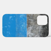 Abstraktes Blau-Weiß-Bild Case-Mate iPhone Hülle (Rückseite (Horizontal))