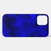 Abstraktes blaues Farbe Case-Mate iPhone Hülle (Rückseite (Horizontal))