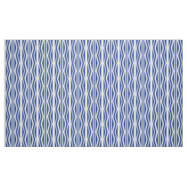 Abstraktes Blaues geometrisches Muster Stoff