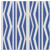 Abstraktes Blaues geometrisches Muster Stoff (Nahaufnahme)