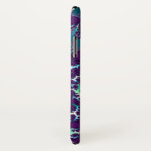 Abstraktes blaues Grün-lila Fraktal iPhone 6 Plus Case-Mate iPhone Hülle (Hinten/Rechts)