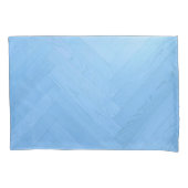 Abstraktes blaues Holzfußboden | Kissenbezug (Vorderseite-Links)