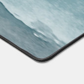 Abstraktes blaues Meer Schreibtischunterlage (Ecke)