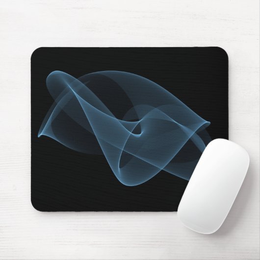 Abstraktes blaues Mousepad (Mit Mouse)