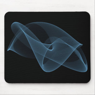 Abstraktes blaues Mousepad