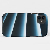 Abstraktes blaues Muster Case-Mate iPhone Hülle (Rückseite (Horizontal))