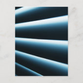 Abstraktes blaues Muster Postkarte (Vorderseite)
