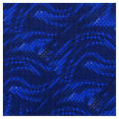 Abstraktes blaues Muster Stoff (Nahaufnahme)