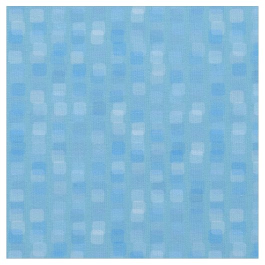 Abstraktes blaues Quadrat Stoff (Nahaufnahme)