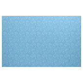 Abstraktes blaues Quadrat Stoff (Fat Quarter (45,7 x 55,9 cm))