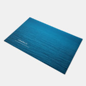 abstraktes Blauwasser Fußmatte (Schrägansicht)