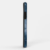 Abstraktes Blue Glass Art Mobile Fall Case-Mate iPhone Hülle (Hinten/Rechts)