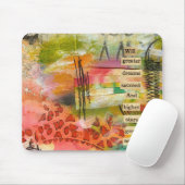 abstraktes Blume mousepad (Mit Mouse)