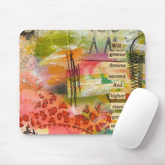 abstraktes Blume mousepad (Mit Mouse)