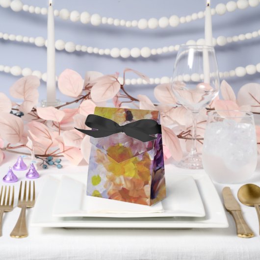 Abstraktes Blumen/Geschenkboxen Geschenkschachtel (Hochzeit)