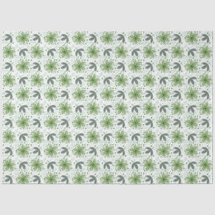 Abstraktes Blumen-Seidenpapier Seidenpapier