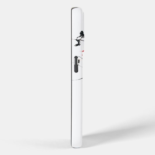 Abstraktes Blumendesign Case-Mate iPhone Hülle (Rückseite / Rechts)