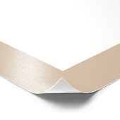 Abstraktes Blumendesign Fotodruck (Ecke)