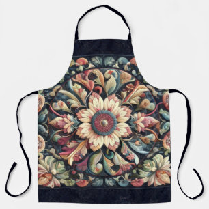 Abstraktes Blumendesign Schürze