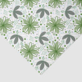 Abstraktes Blumengewebe Seidenpapier (Ausschnitt)