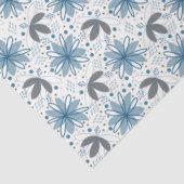 Abstraktes Blumengewebe Seidenpapier (Ausschnitt)