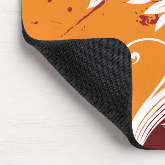Abstraktes BlumenMousepad Mousepad (Ecke)