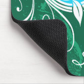Abstraktes BlumenMousepad Mousepad (Ecke)