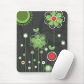 Abstraktes BlumenMousepad Mousepad (Mit Mouse)