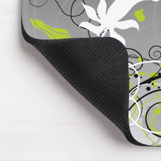Abstraktes BlumenMousepad Mousepad (Ecke)