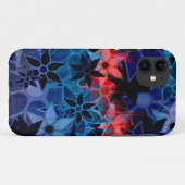 Abstraktes Blumenmuster #2 Case-Mate iPhone Hülle (Rückseite (Horizontal))