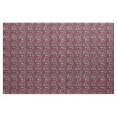 Abstraktes Blumenmuster bei Vögeln Stoff (Yard (91,4 cm))