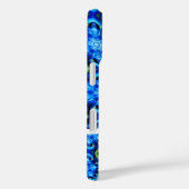 Abstraktes Blumenmuster Case-Mate iPhone Hülle (Rückseite / Rechts)