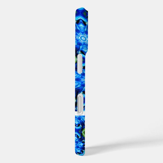 Abstraktes Blumenmuster Case-Mate iPhone Hülle (Rückseite / Rechts)